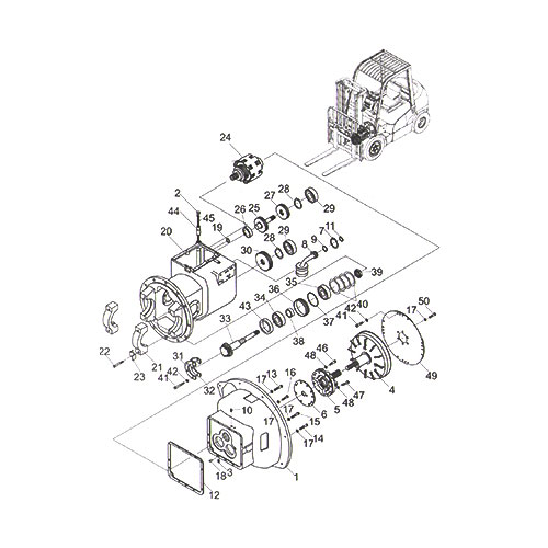 drive-unit-1 heli Gearbox parts