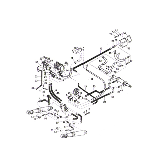 heli forklift hydraulic parts
