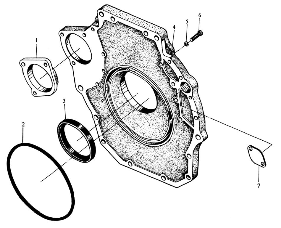 YTO engine Flywheel Housing Assembly (Ⅰ)