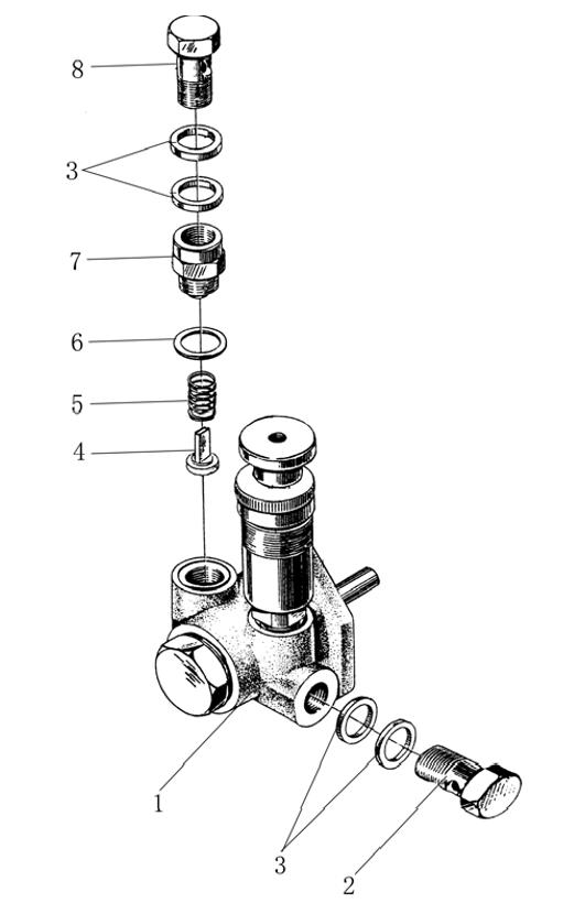 YTO engine Feed pump Assembly
