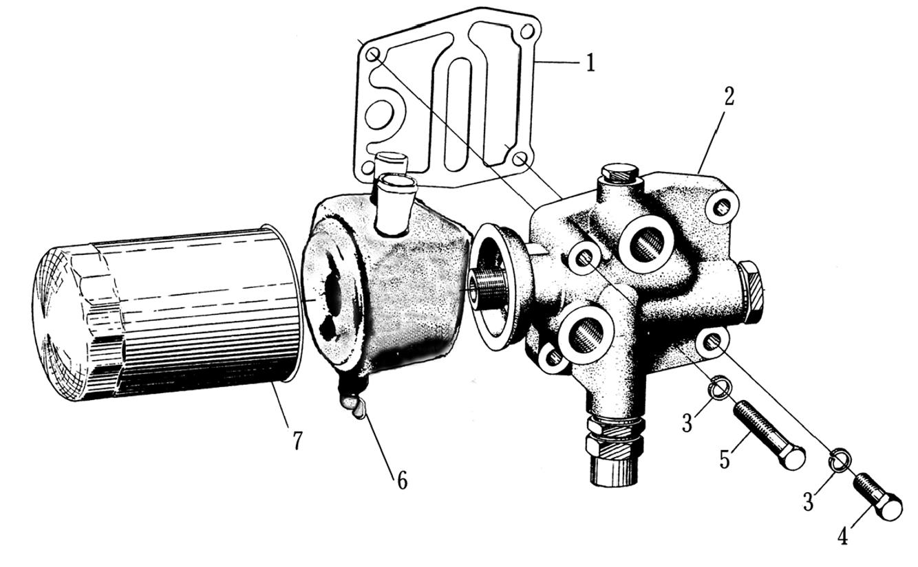 YTO-engine-Oil-Filter-Assembly