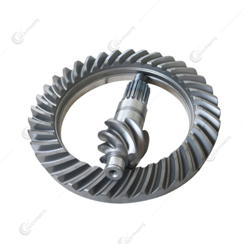 Drive and driven gear for loader